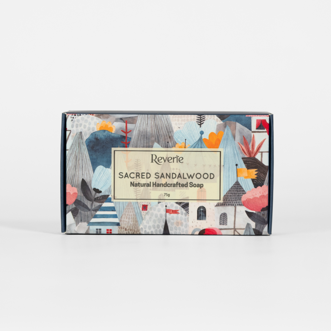 Sacred Sandalwood Natural Handcrafted Soap Bar 1
