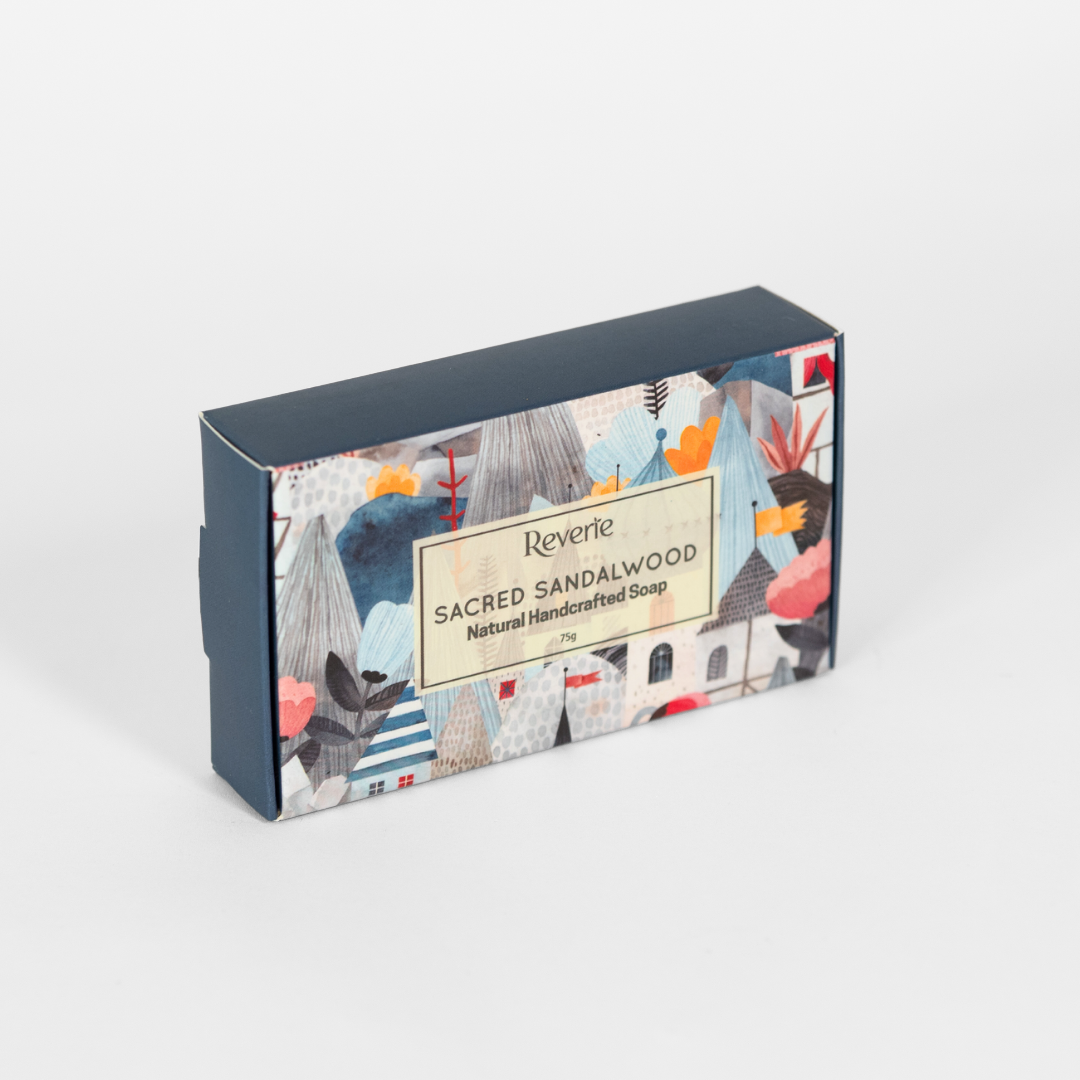 Sacred Sandalwood Natural Handcrafted Soap Bar 3